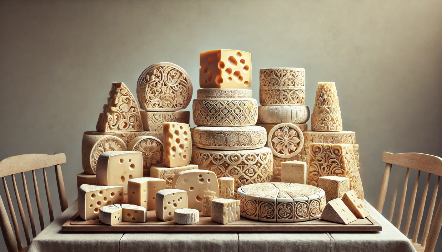 Rzeźbienie i zdobienie serów