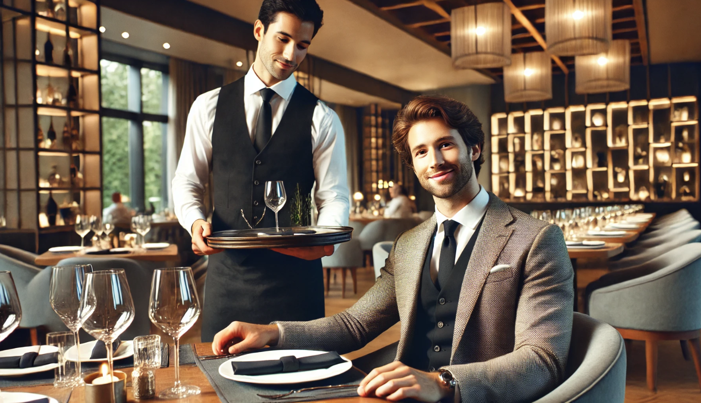 Profesjonalna obsługa klienta w punkcie gastronomicznym